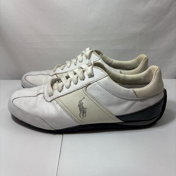 Polo Ralph Lauren Other - Polo Ralph Lauren Vintage Bentwinds Leather Sneakers Size 10